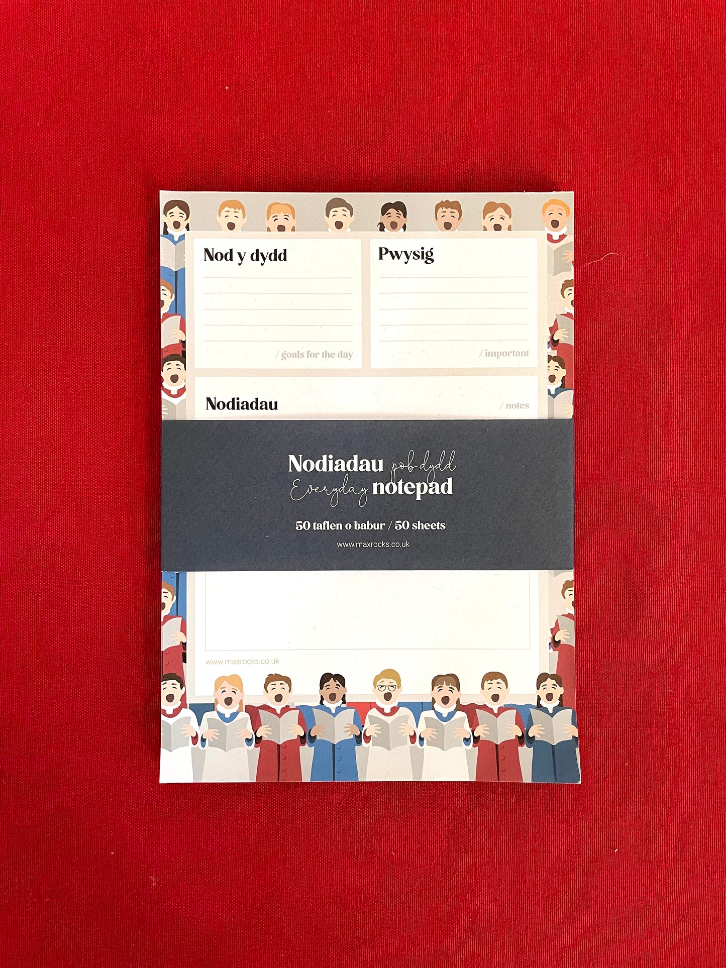 Cathedral Choir Notepad