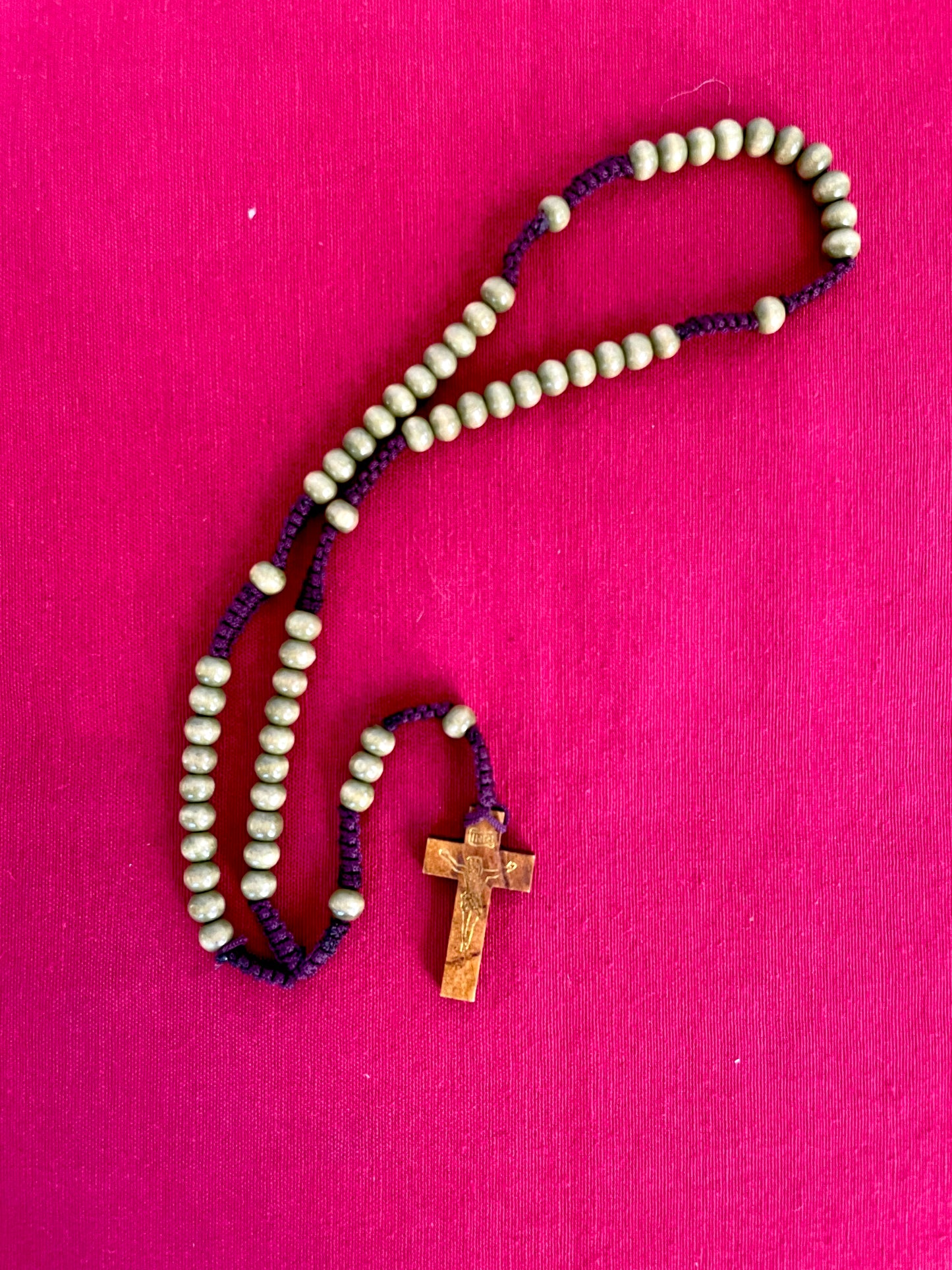 Corded Bead Rosary