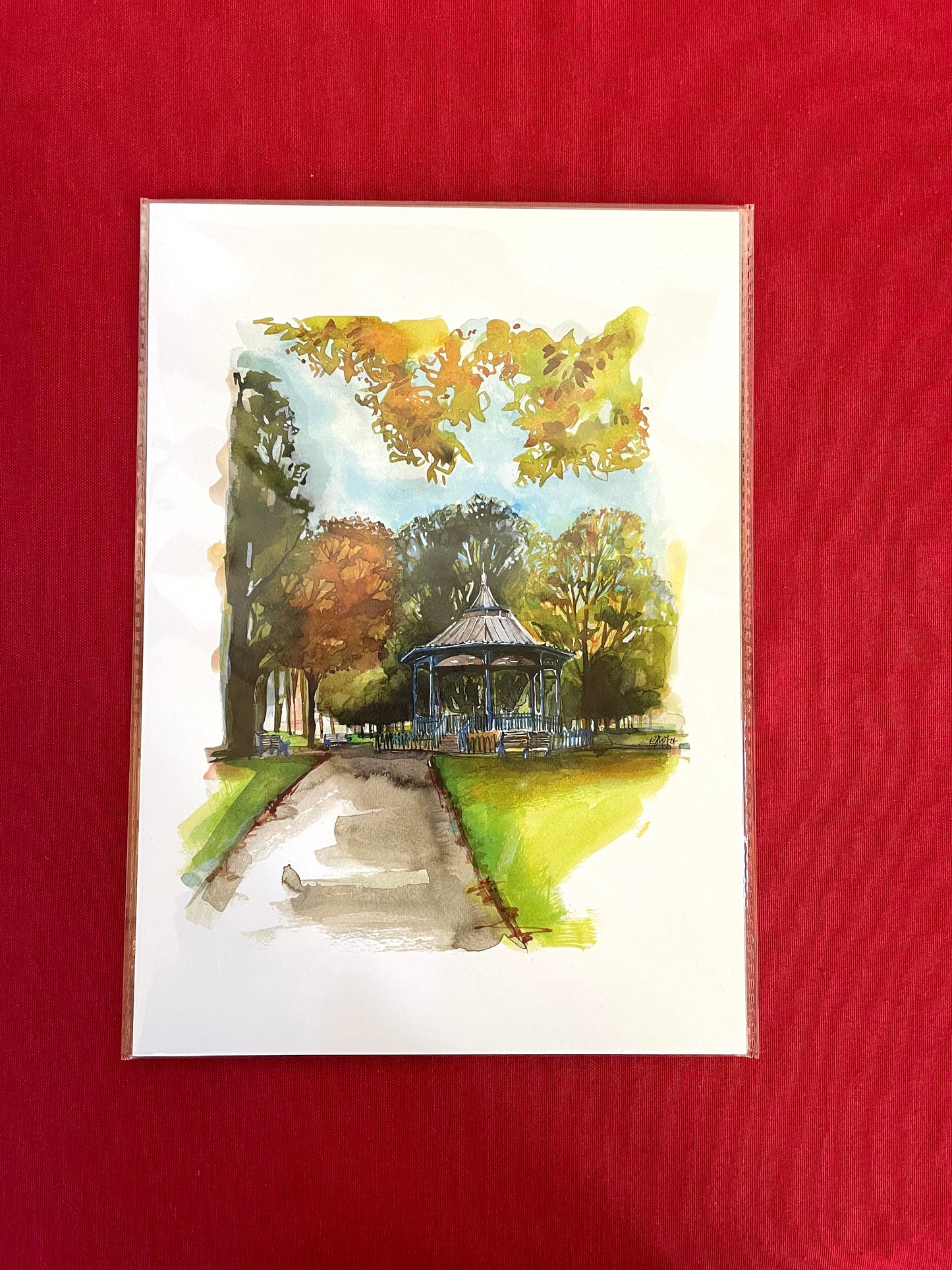Victoria Park Art Print - Summer