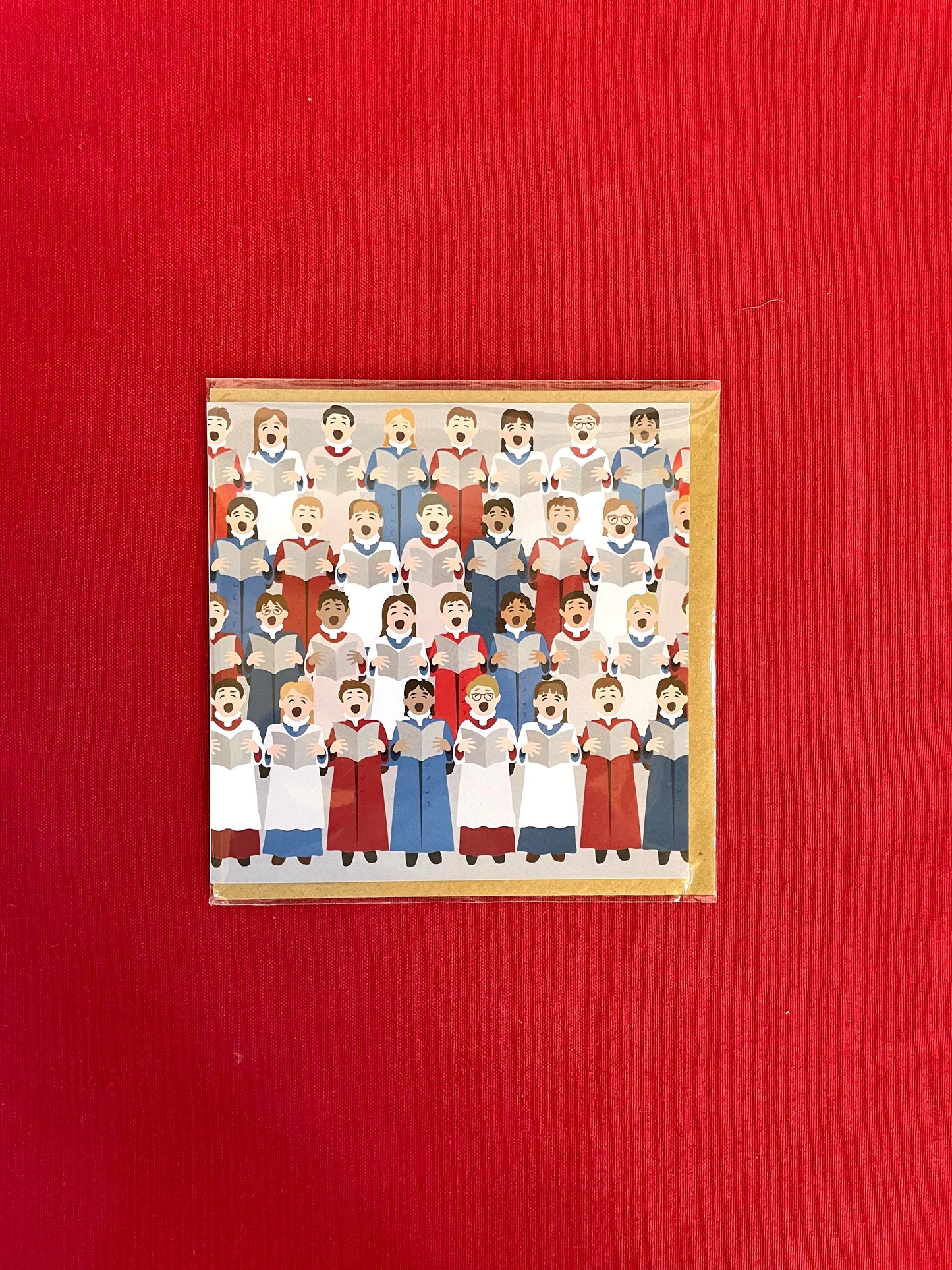 Cathedral Choir Greetings Card
