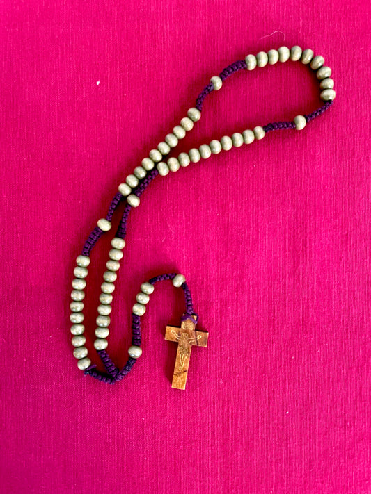 Corded Bead Rosary